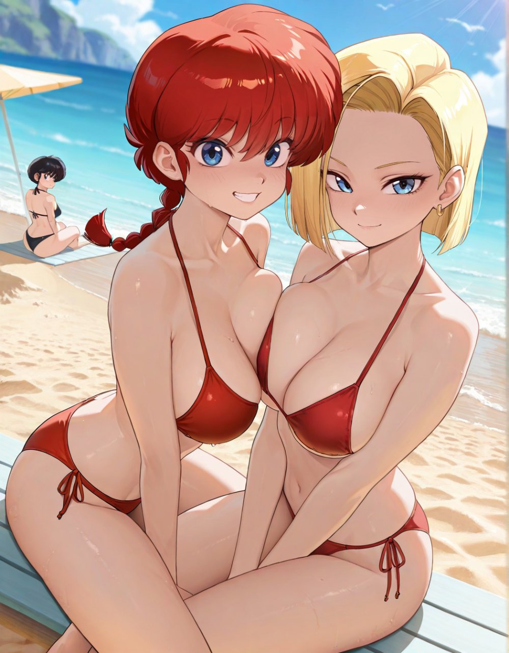 akane tendo android 18 ranma saotome .jpeg